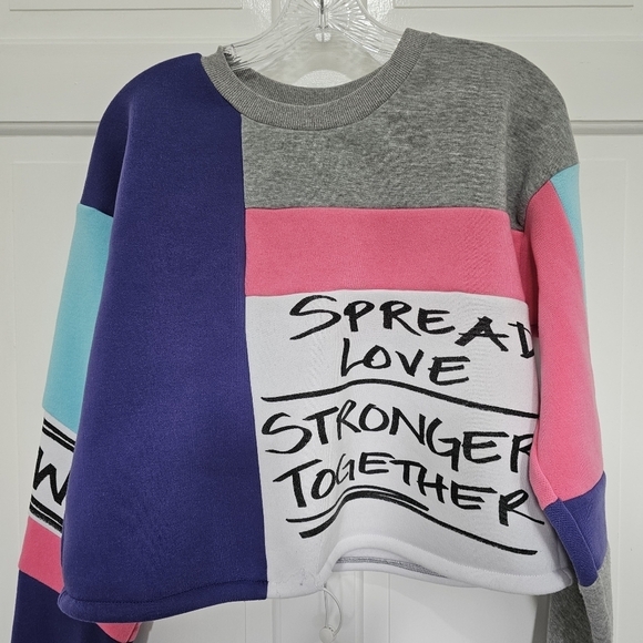 Fashion Nova Written With Love Colorblock Sweatsuit With Pockets Size S - Picture 11 of 17